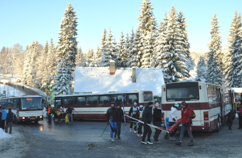 Autobus v Bedřichově